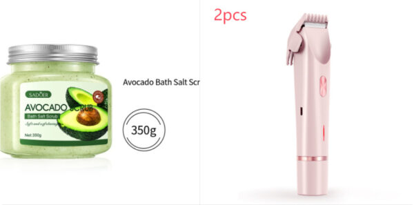 2 In 1 Hair Remover Pink - Image 2